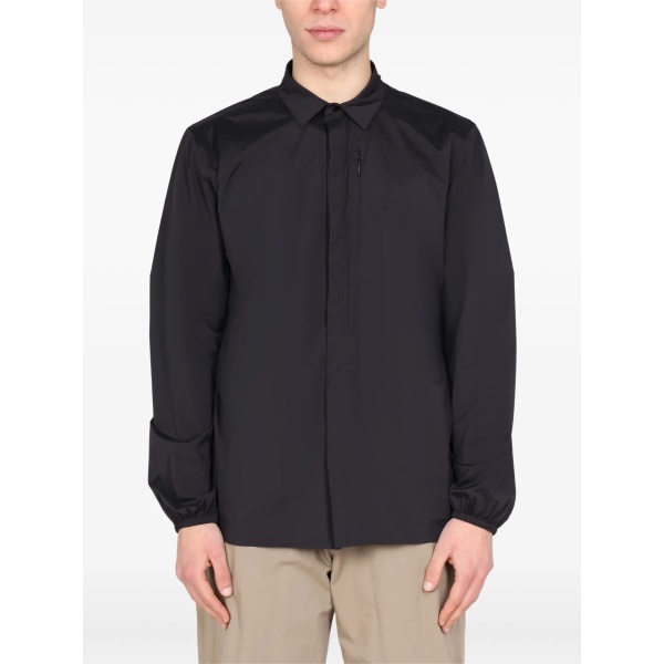 zip-pocket shirt jacket