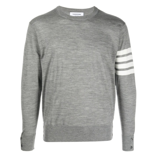 4-Bar crew neck jumper