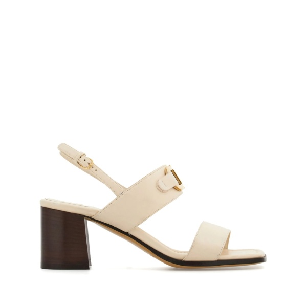 55mm Gancini-buckle leather sandals