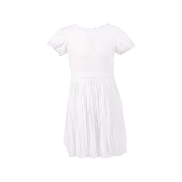A-line pleated dress