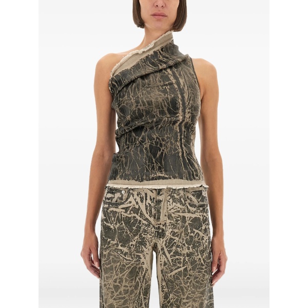 Athena one-shoulder top