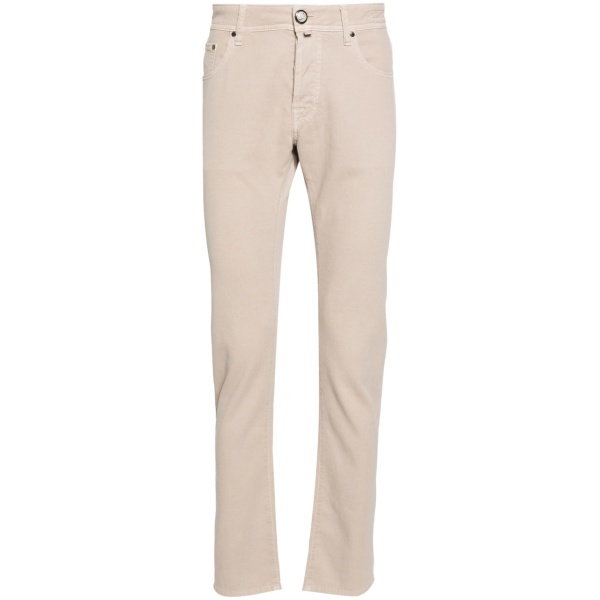 Bard mid-rise slim-fit trousers