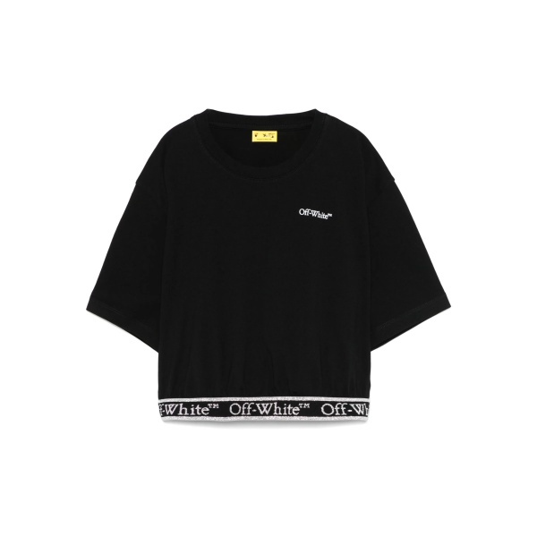 Bookish cropped T-shirt