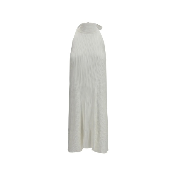 bow-detail mini dress