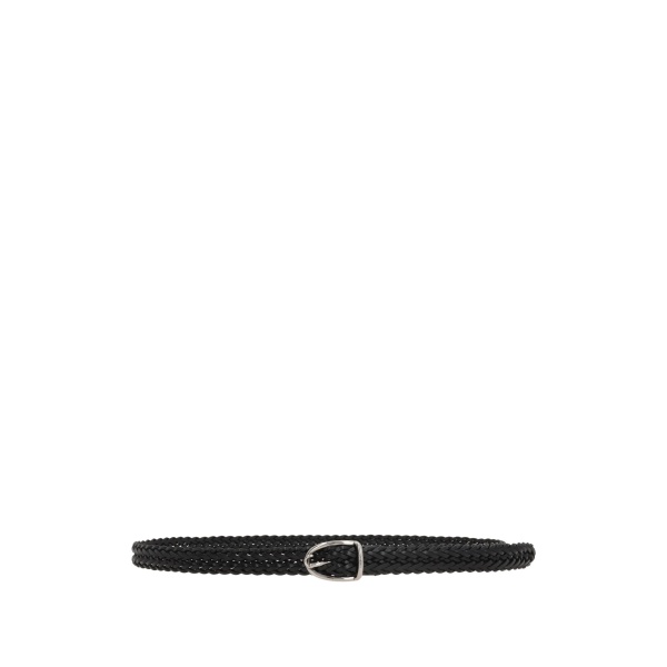 braided leather belt