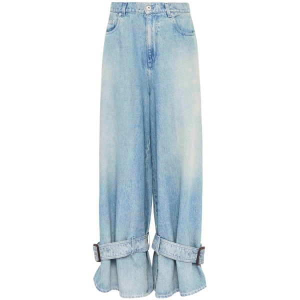 buckled jeans
