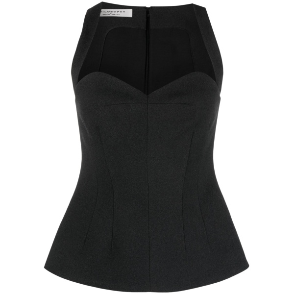 bustier-style top