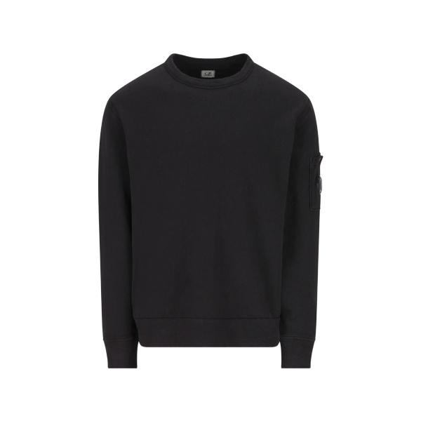 button-detail sweatshirt