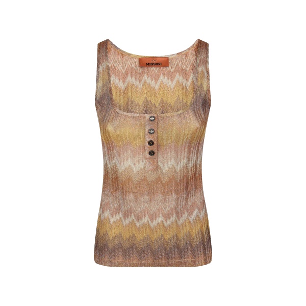 button patterned tank top