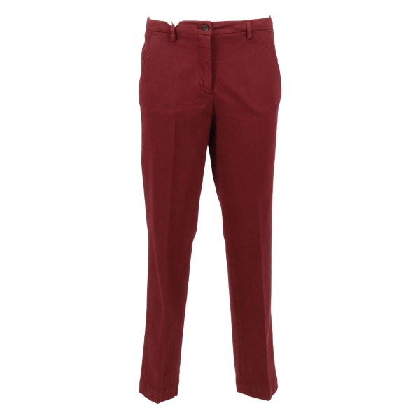 button pocket trousers