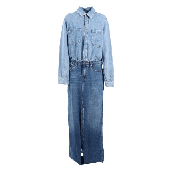 buttoned maxi dress