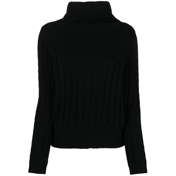 cable-knit cashmere jumper