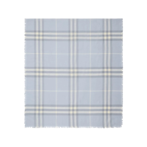 checked wool scarf