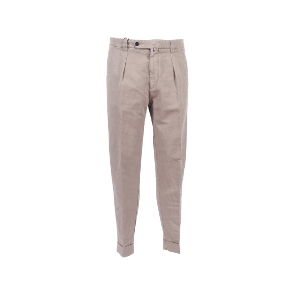 Chiaia pleated trousers