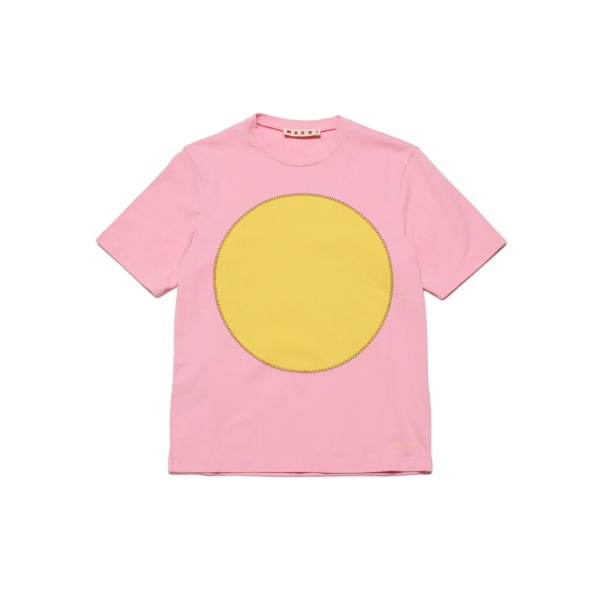 circle-panel jersey T-shirt