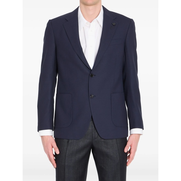 classic lapels virgin wool jacket