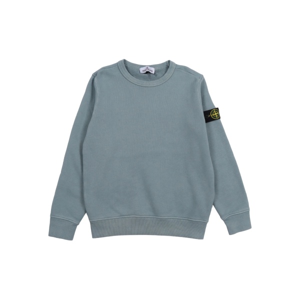 Compass-badge cotton sweatshirt