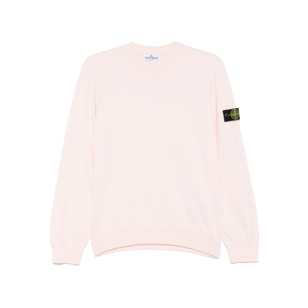 Compass-badge sweater