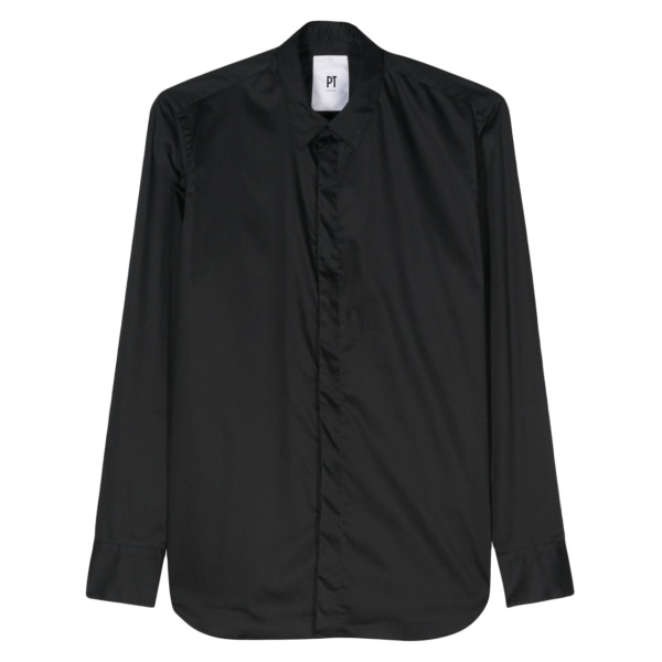 cotton satin shirt