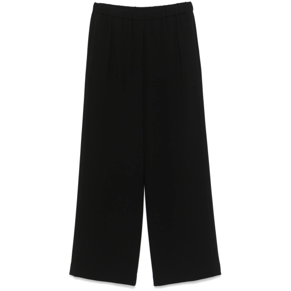 crepe elasticated trousers