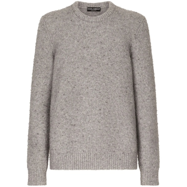 crew-neck long-sleeve jumper