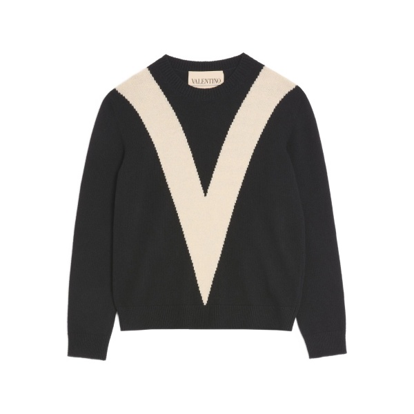 crew-neck wool sweater