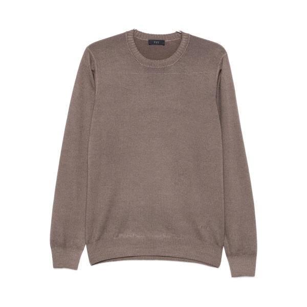 crew-neck wool sweater