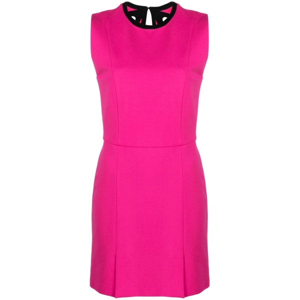 cutout-bow minidress