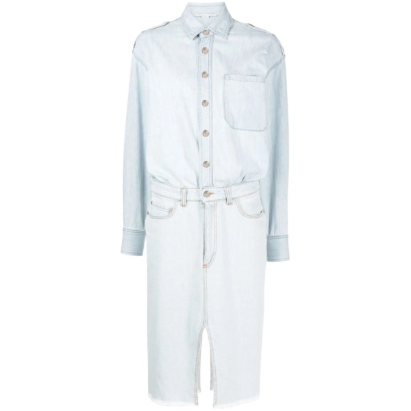 denim shirt dress