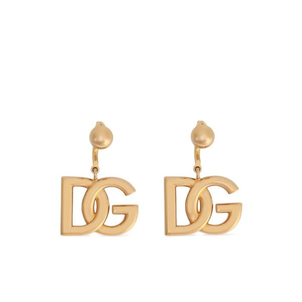 DG-logo drop earrings