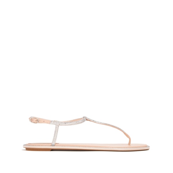 Diana crystal-embellished flat sandals