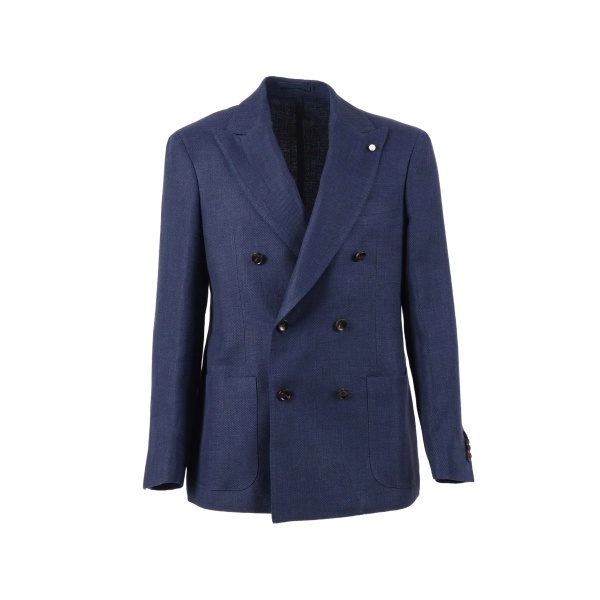 double-breasted suit jacket