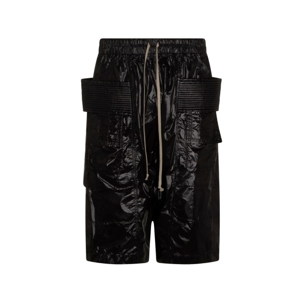 drawstring-waist shorts