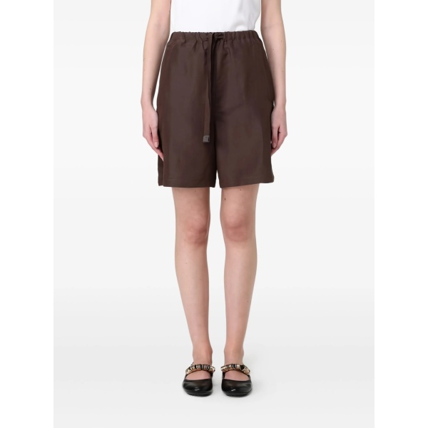 drawstring-waist shorts