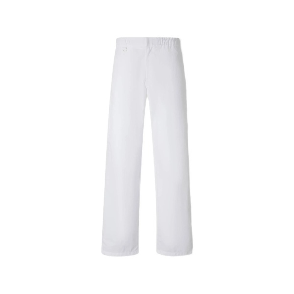 elasticated-waist trousers
