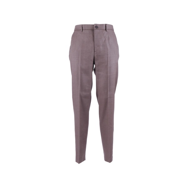 elasticated-waistband trousers