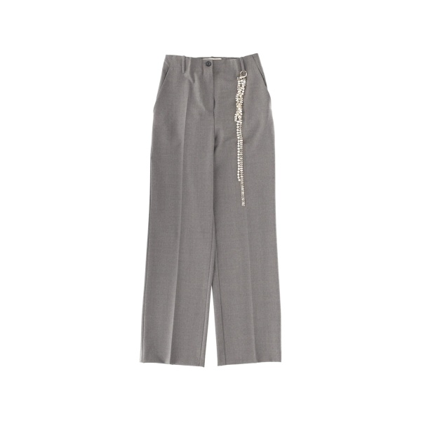embellished-detail trousers