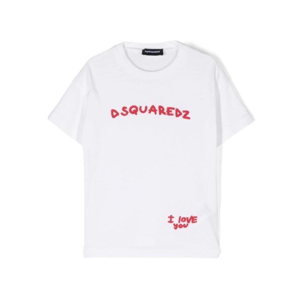 embroidered-logo cotton T-shirt