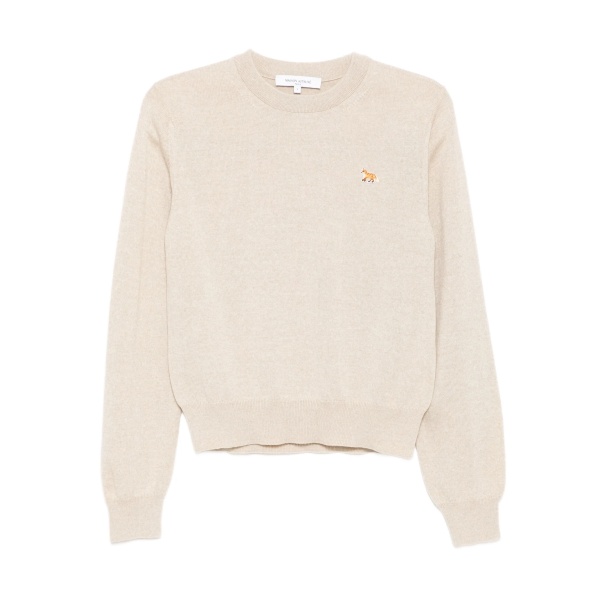 embroidered-logo jumper