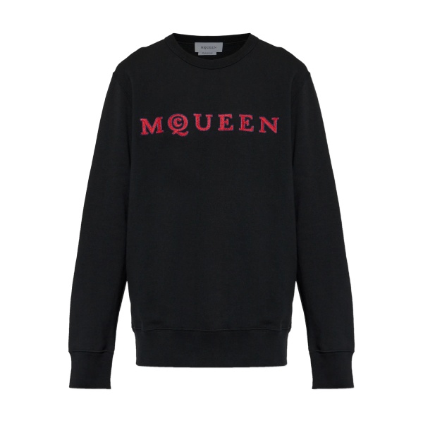 embroidered long-sleeves sweater