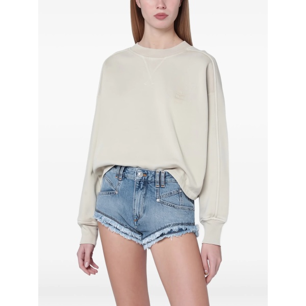 embroidered sweatshirt
