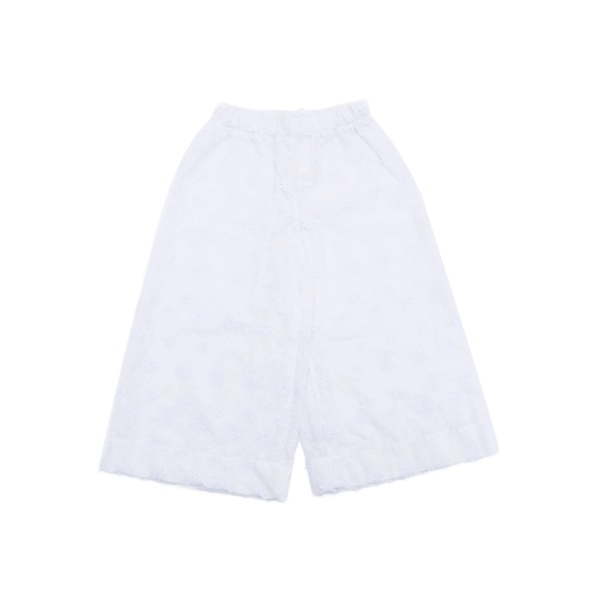 embroidered voile trousers
