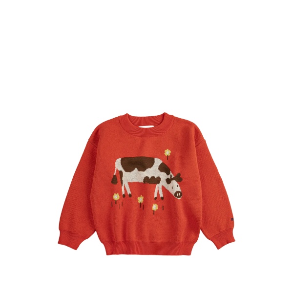 Farm Adventure embroidered sweater