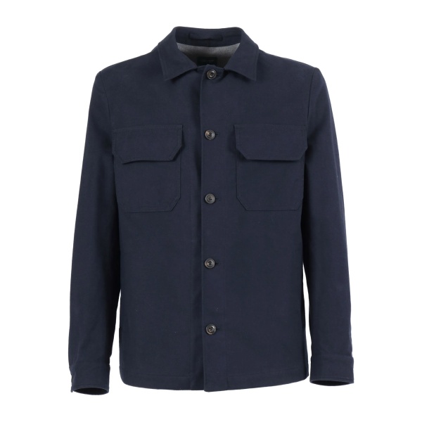 flap-pocket shirt jacket
