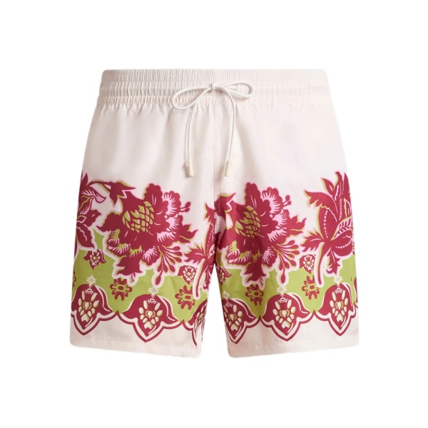 floral-print swimsuit