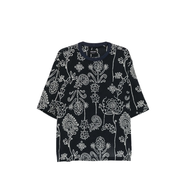floral print T-shirt