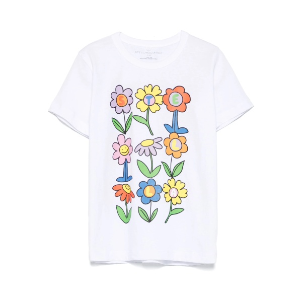 Flower graphic T-shirt