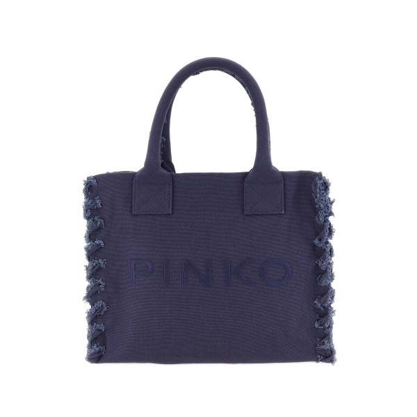 frayed lettering medium tote bag