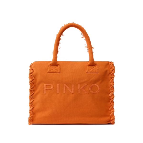 fringed beach bag