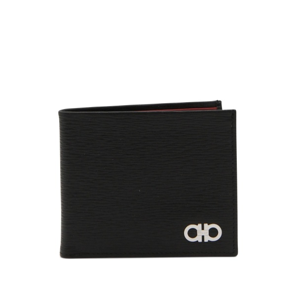 Gancini leather wallet